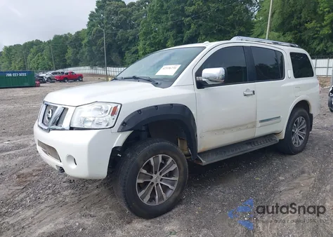 2015 Nissan Armada Sl from USA, damaged, VIN 5N1BA0ND4FN613800